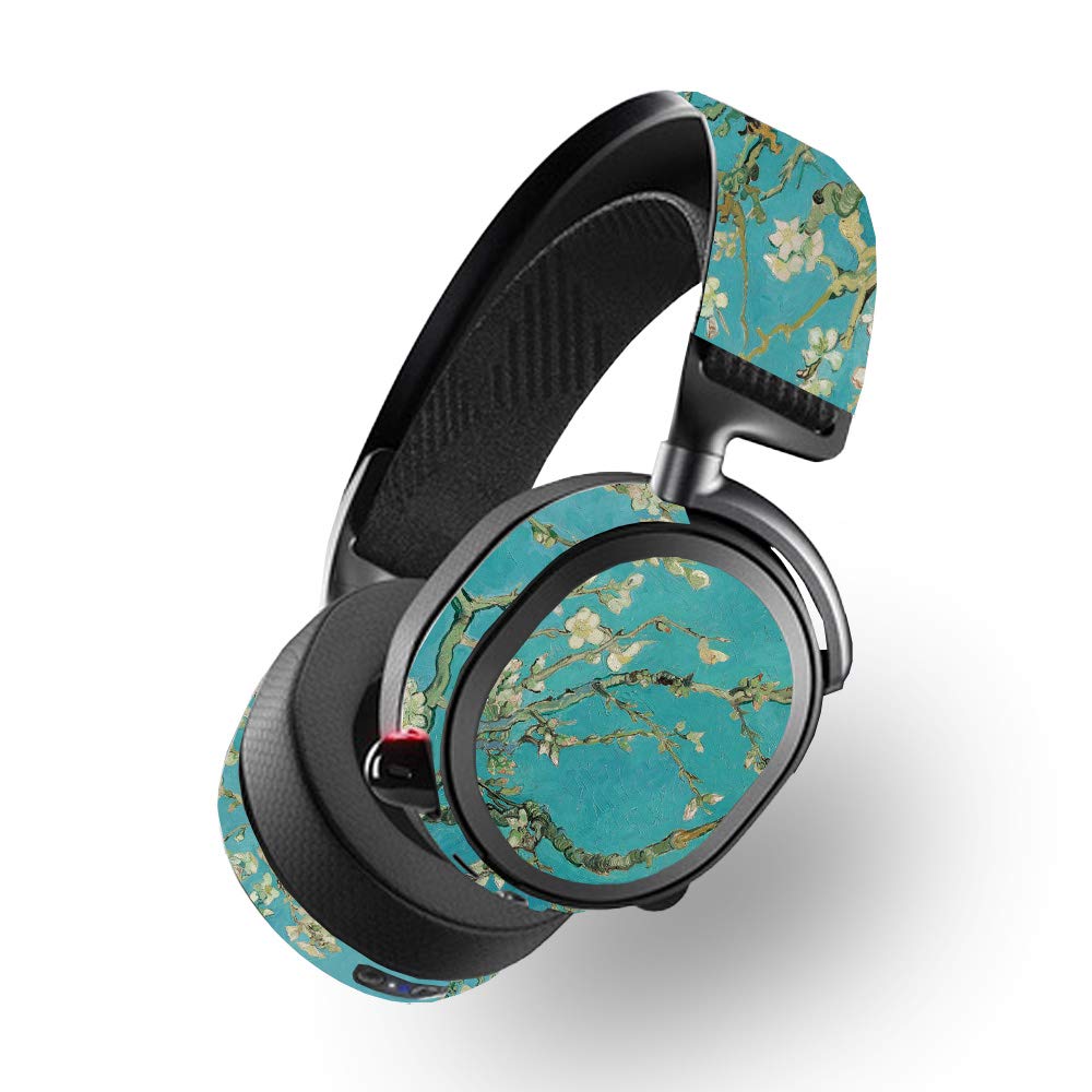 SteelSeries Arctis Pro Wireless Skin Cover - Almond Blossom Vinyl Decal | Protective & Durable Wrap | Easy to Apply & Remove | Made in USA | Perfect for Gaming, Travel & Customization