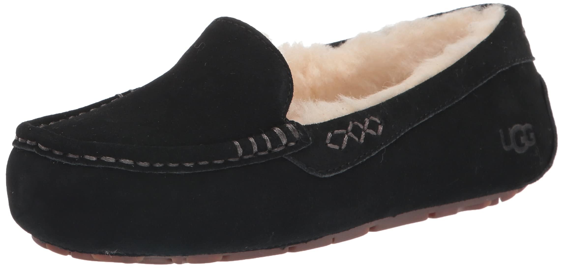 UGG Women's Ansley Slippers - Cozy Indoor/Outdoor House Shoes with Plush Fleece Lining for Winter Comfort - Perfect for Lounging at Home, Running Errands & Cold Weather Wear
