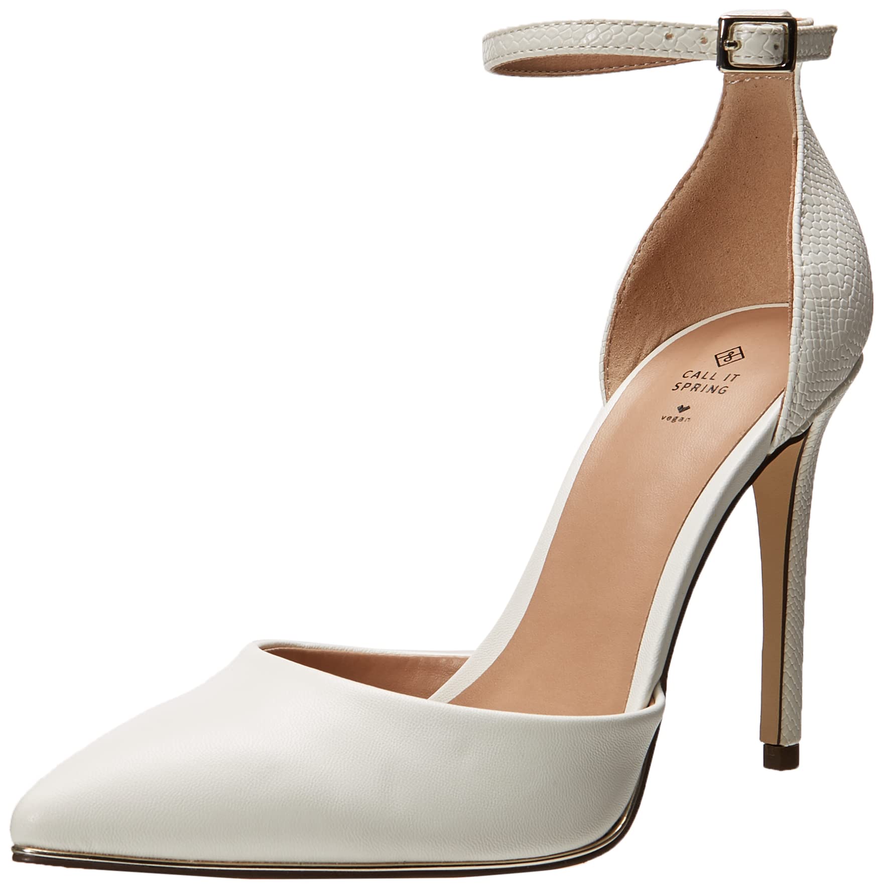 Call It Spring Women's Iconis Pump - Elegant High Heels for Office, Party & Wedding | Comfortable Dress Shoes for Women | Fashionable Pointed Toe Pumps