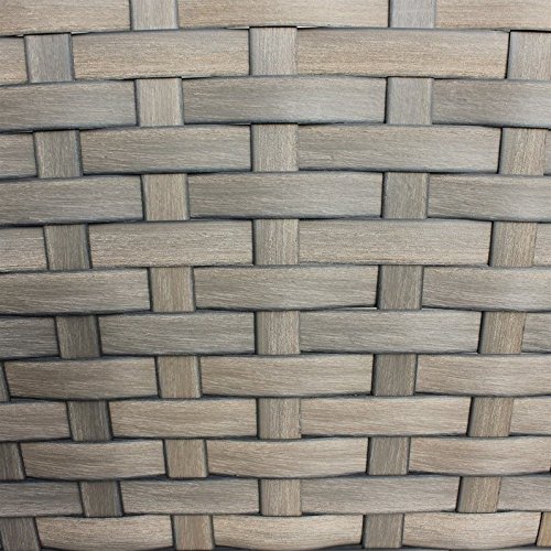 TK Classics Monterey 6-Piece Outdoor Wicker Patio Furniture Set - All-Weather Rattan Sofa with Coffee Table - Beige - Perfect for Garden, Backyard, Poolside & Patio Relaxation