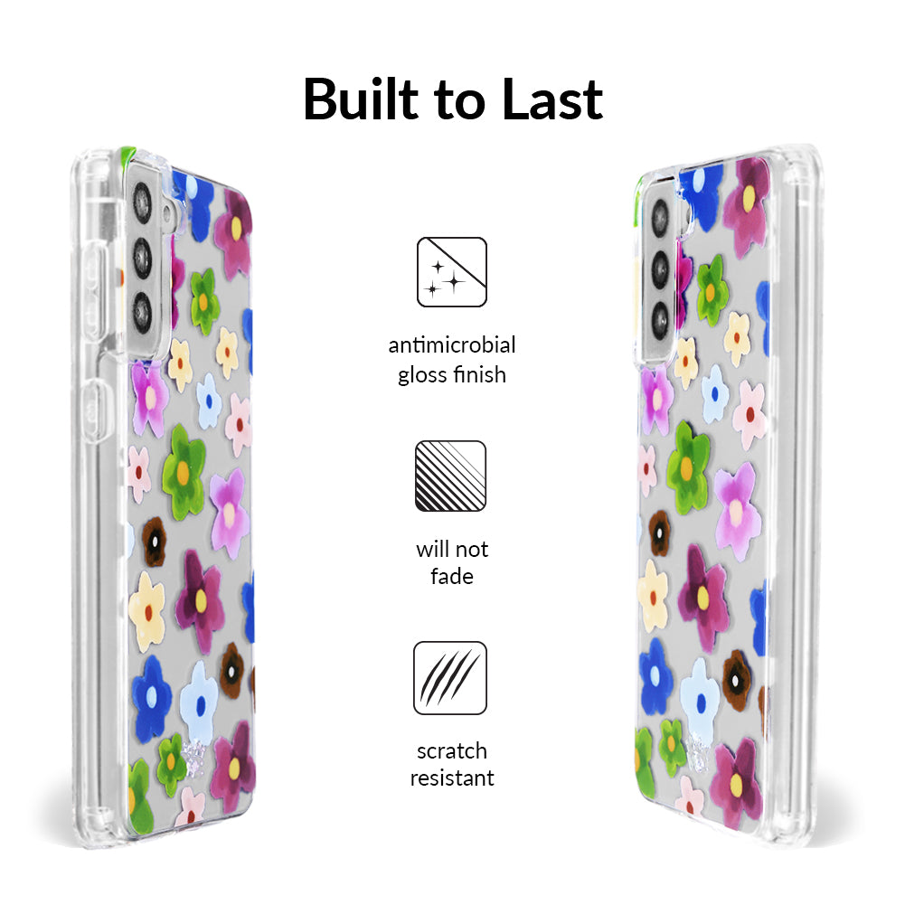Samsung Galaxy Flower Power Phone Case - Cute Floral Design Protective Cover for Samsung Galaxy [Model] - Perfect for Everyday Use, Gifts, and Spring Style