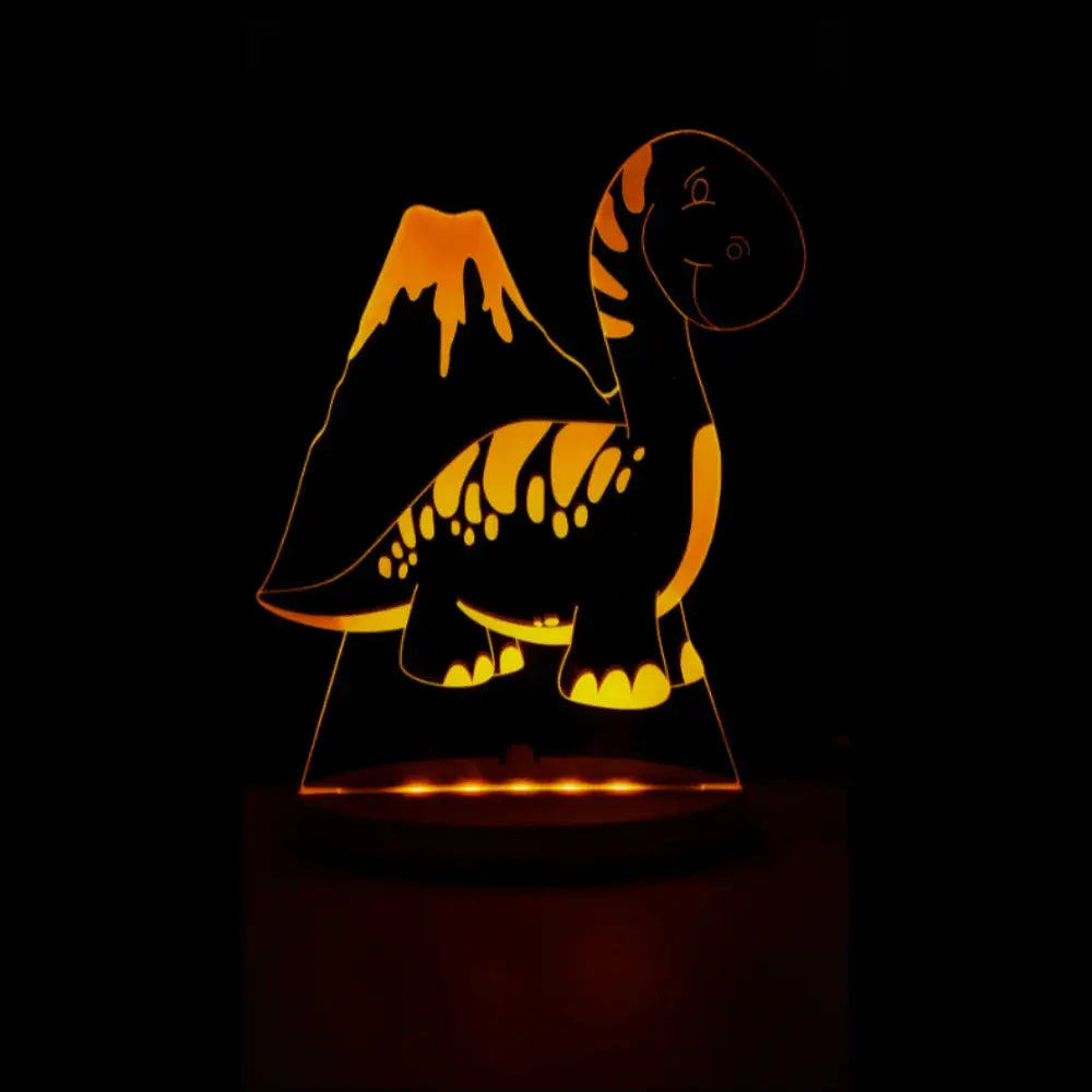 Duski Dinosaur Night Light for Kids - Cute LED Night Light for Bedroom, Nursery, Kids Room - Perfect for Bedtime, Sleep Aid, and Nighttime Comfort