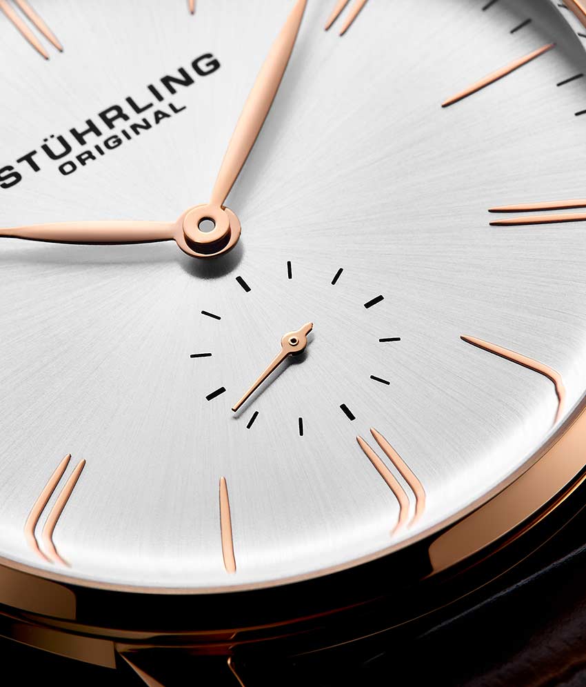 Maestro 849 Quartz 40mm Classic Men's Watch - Elegant Stainless Steel Dress Watch for Business & Formal Occasions