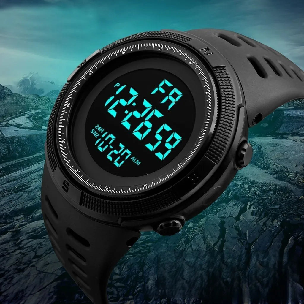 Digital Electronic Watch for Men & Women - Waterproof Smart Watch with Fitness Tracker, Heart Rate Monitor, Sleep Tracking - Perfect for Running, Workouts & Daily Use