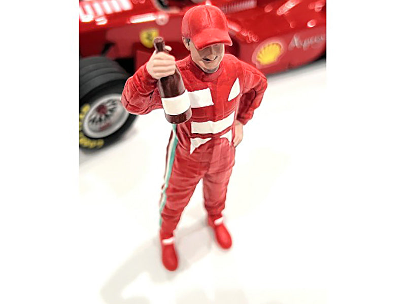 American Diorama 1/18 Scale Racing Legends 2000's Figure B - Collectible Model Car Accessory for Display & Diorama Scenes