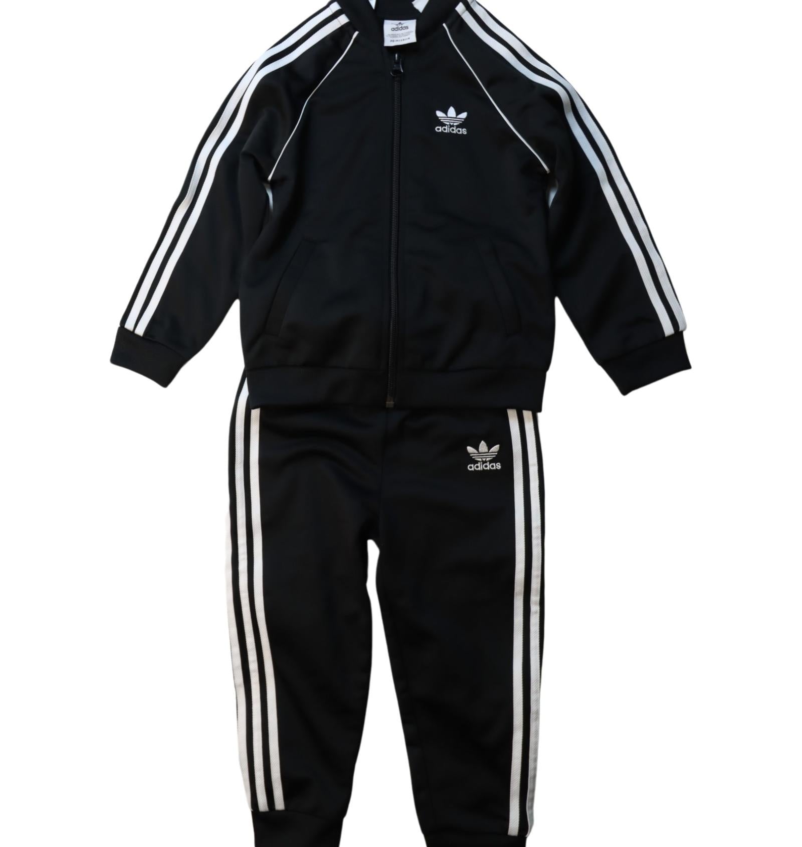 Adidas Kids Tracksuit Set for Boys & Girls - 2T & 3T Sizes | Comfortable Athletic Outfit for Toddlers | Perfect for Playtime, Sports & Casual Wear