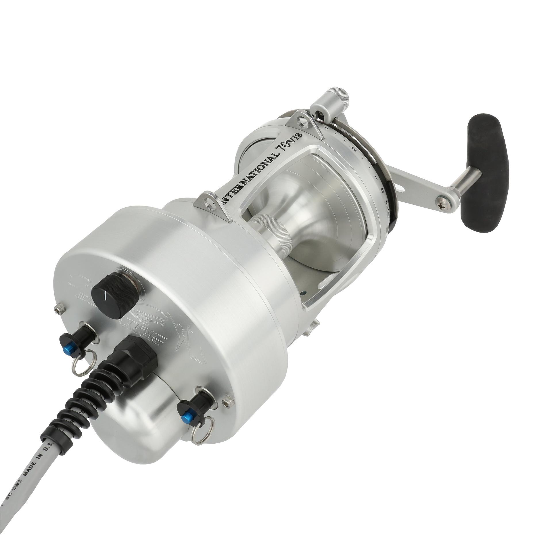 International® VI Electric Fishing Reel - Lightweight Saltwater & Freshwater Spinning Reel for Bass, Trout, Catfish - Perfect for Boat, Shore & Kayak Fishing