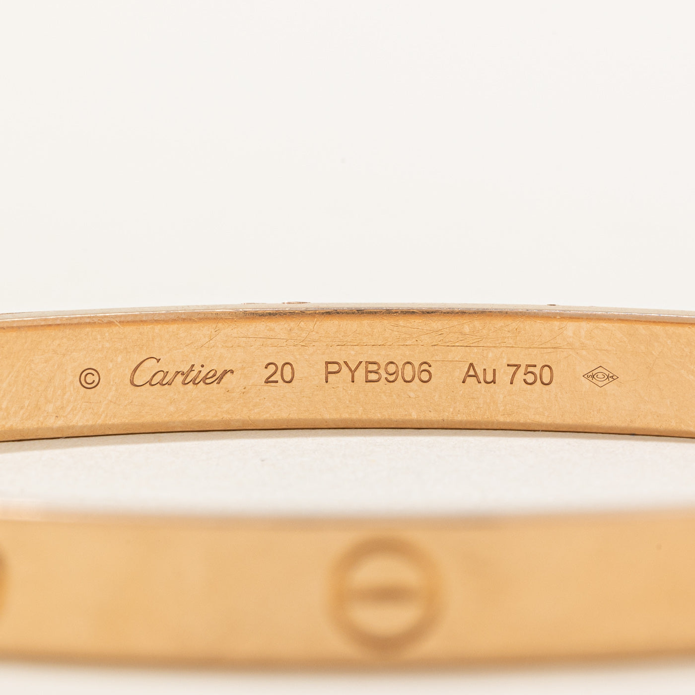 Cartier Love Bracelet in Rose Gold - Classic Model Size 20 | Luxury Jewelry Gift for Women, Anniversary & Valentine's Day | Elegant Bracelet for Special Occasions