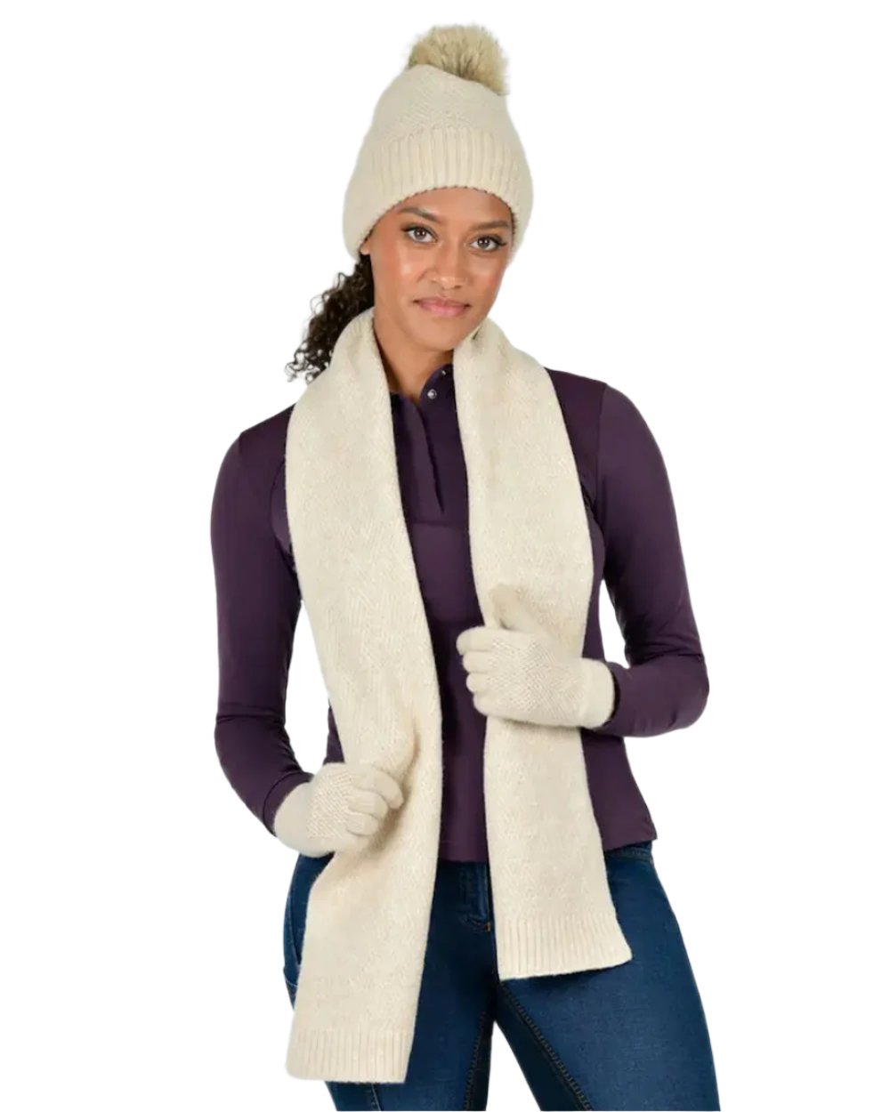 Dublin Winter Warmer Pack - Cozy Knit Scarf, Wool Gloves & Beanie Set for Men & Women - Perfect for Cold Weather, Snow Activities & Outdoor Adventures