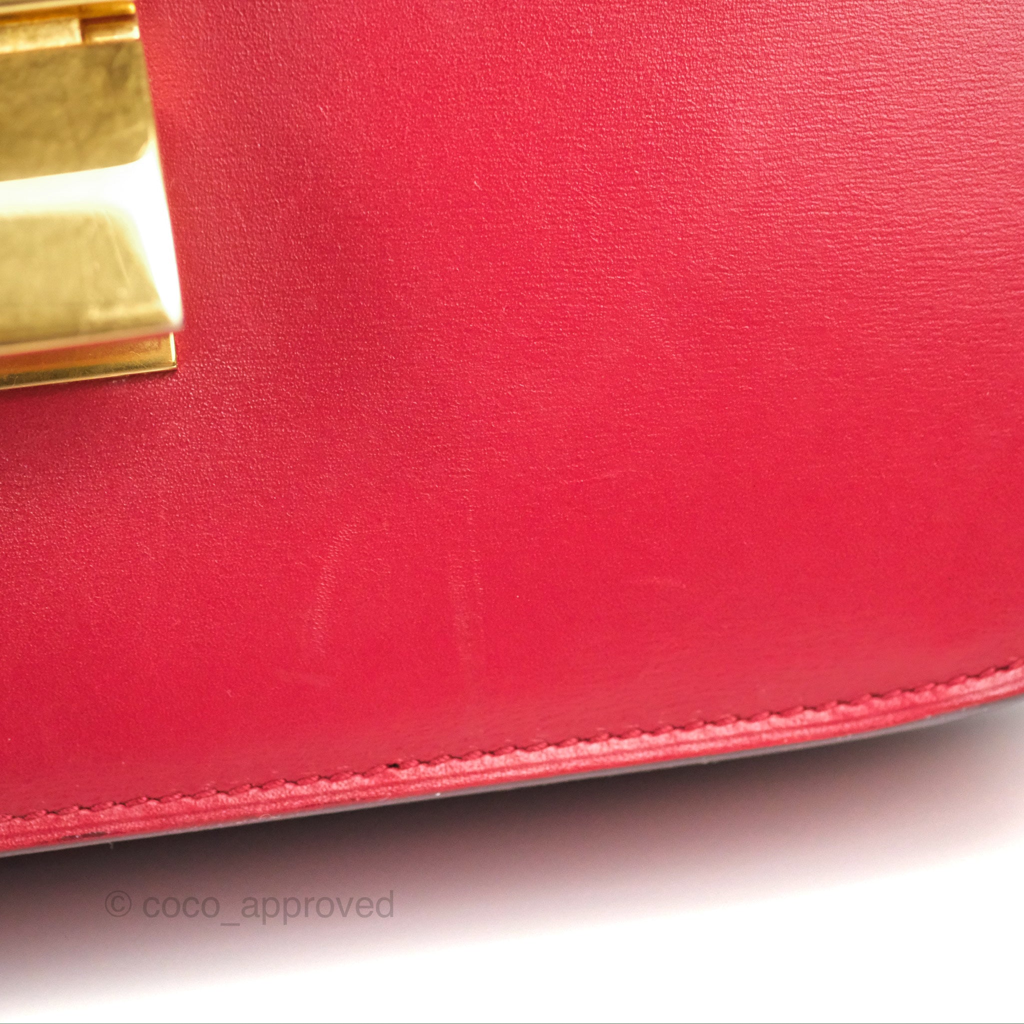 Celine Medium Classic Box Flap Bag in Red Calfskin Leather - Luxury Crossbody Purse for Women, Perfect for Work, Date Night & Special Occasions