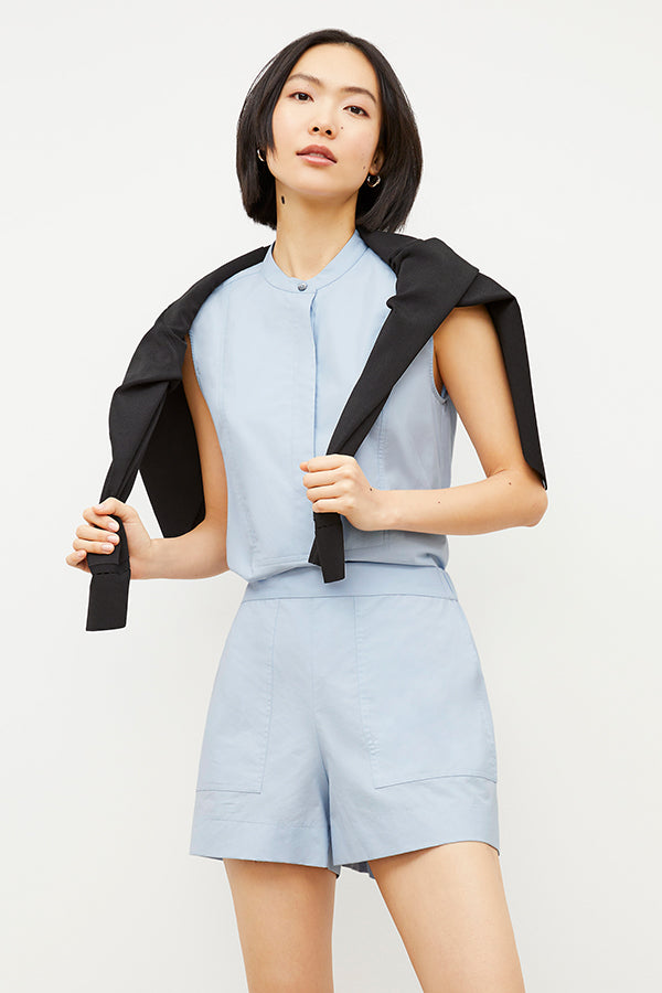 Sasha Short Poplin Dress - Lightweight & Breathable Summer Dress for Women | Perfect for Beach, Vacation & Casual Outings