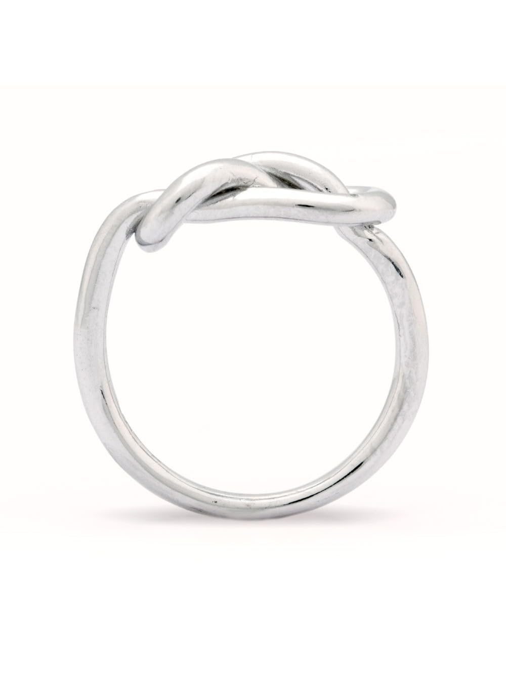 EVE'S ADDICTION Infinity Knot Rings for Women - Sterling Silver Infinity Knot Ring - Elegant Jewelry Gift for Mom, Wife, Sister - Perfect for Anniversaries, Birthdays & Special Occasions