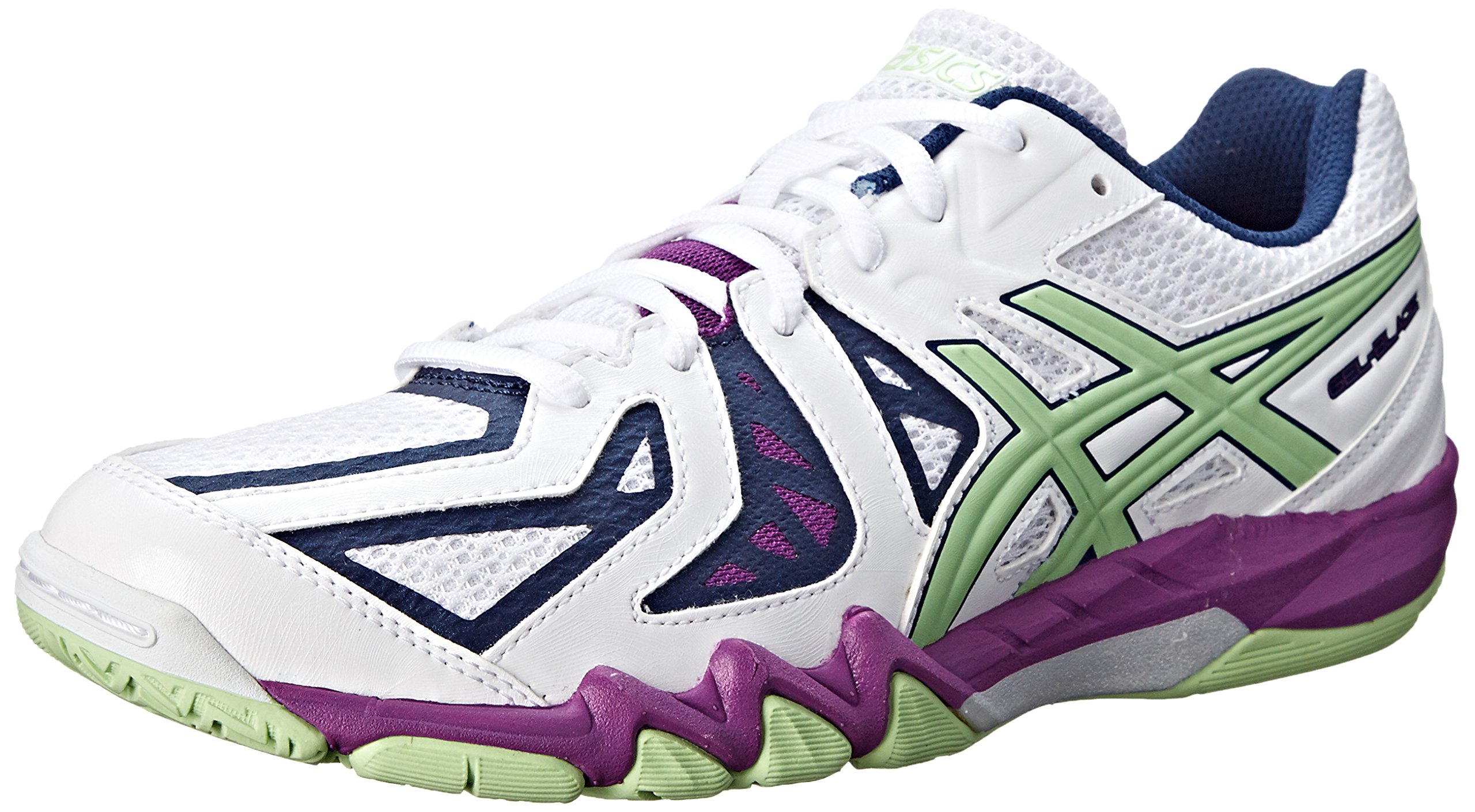 ASICS Women's Gel Blade 5 Indoor Court Shoes - Volleyball & Badminton Non-Marking Sneakers for Gym, Sports & Indoor Activities