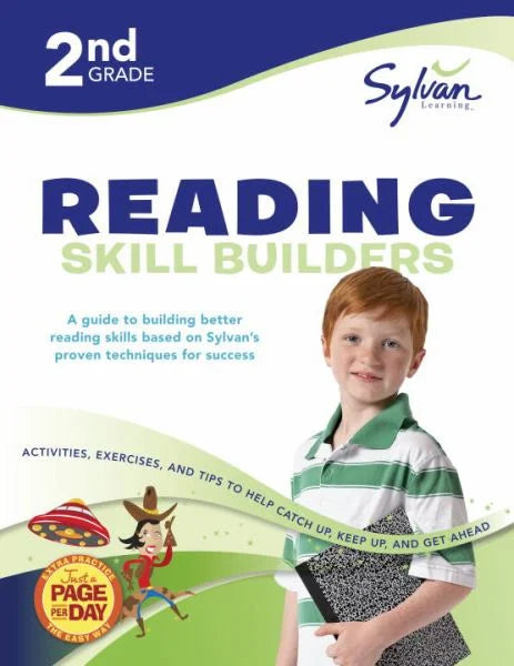 2nd Grade Reading Skill Builders Workbook - Improve Reading Comprehension & Vocabulary for Kids Ages 7-8 - Perfect for Homeschooling & Classroom Learning