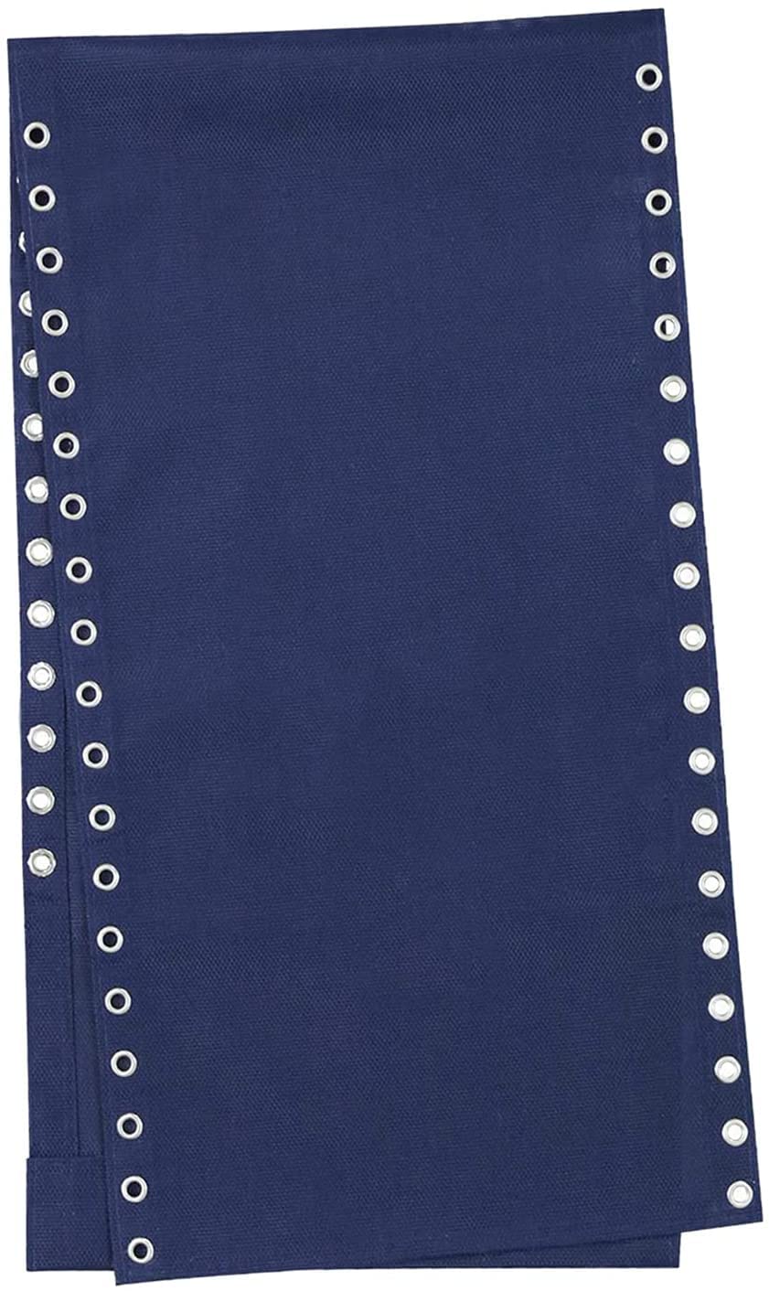 Bddalpke Universal Replacement Fabric Couch Cover - Durable Chair Slipcover for Patio, Lounge, Recliners & Folding Sling Chairs (Blue) - Perfect for Outdoor Furniture, Living Room Sofa & Home Decor Upgrade