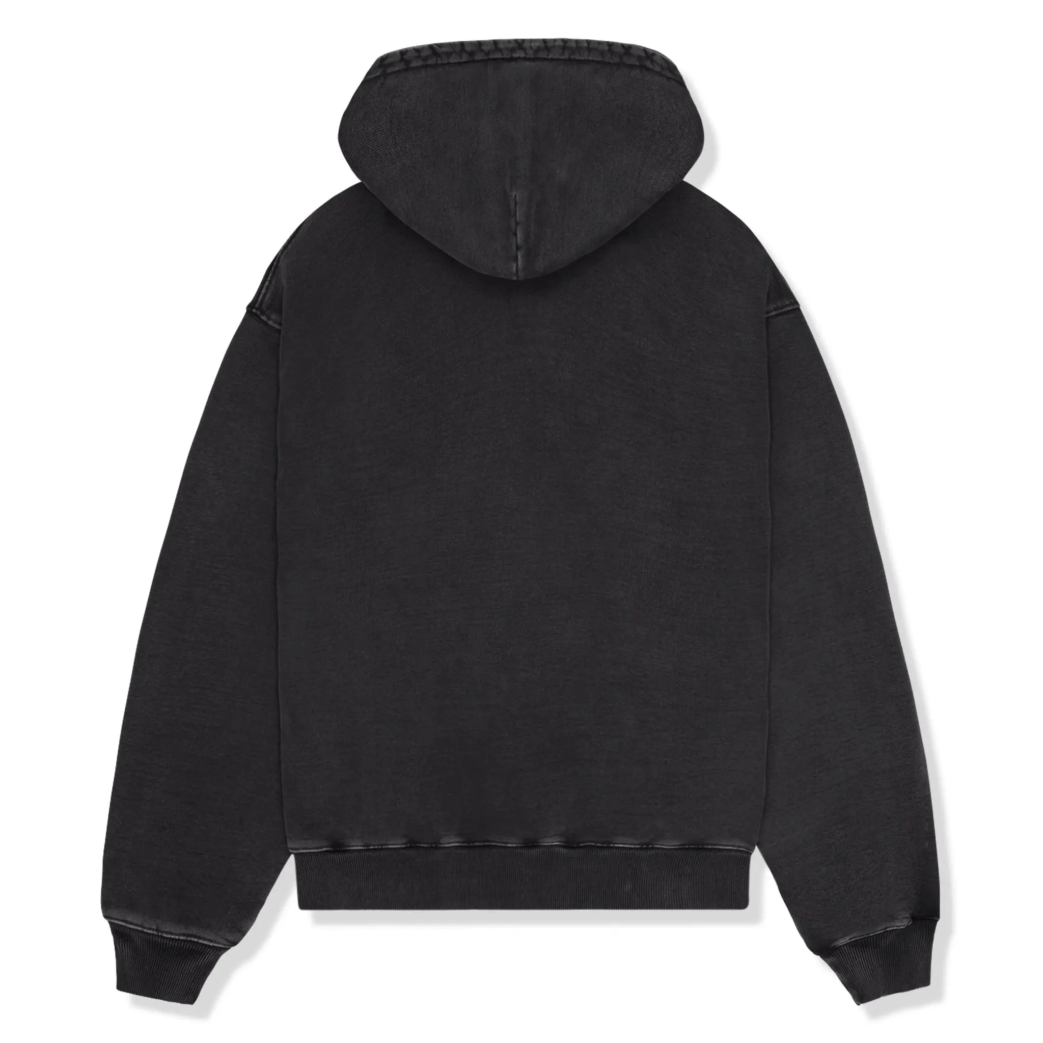Broken Planet Basics Washed Midnight Black Hoodie - Premium Cotton Pullover for Men & Women | Streetwear Fashion, Casual Wear, Gym & Lounge Comfort