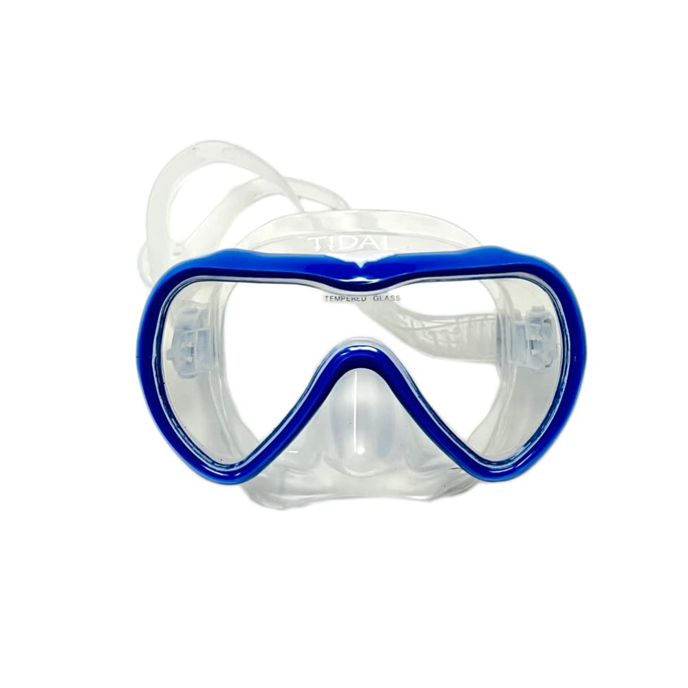 Premium Anti-Fog Scuba Diving Mask - Wide-Angle Tempered Glass Single Lens for Clear Underwater Vision - Perfect for Scuba Diving, Snorkeling, Free Diving & Swimming - Ideal for Ocean Adventures, Pool Training & Tropical Vacations