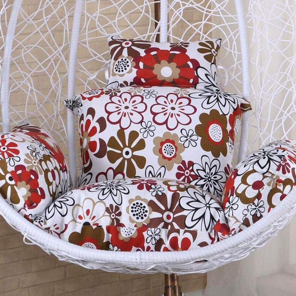 KWEE Swing Hammock Hanging Egg Chair Cushions - Thick Soft Seat Pads with High Elasticity for Indoor/Outdoor Use - Perfect for Patio, Garden, Porch & Backyard Relaxation (18 Colors Available)