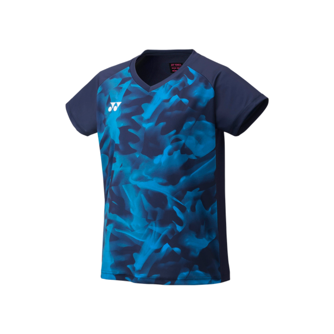 Yonex YW0033EX Women's Crew Neck Team Shirt - Breathable Tennis & Badminton Sports Jersey for Women - Perfect for Training, Matches & Team Events