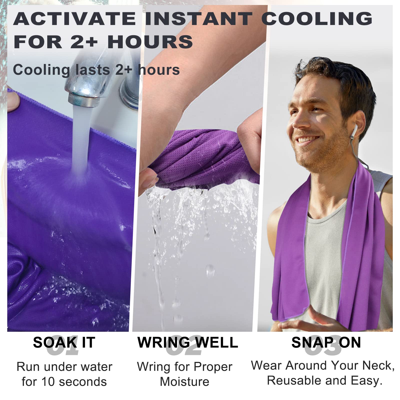 Cooling Towel for Neck and Face - 43.3