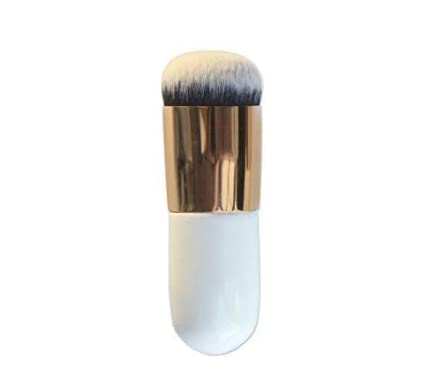 Premium 3-Piece Multicolored Foundation Brush Set for Flawless Face Makeup & Powder Blending | Professional Makeup Tools for Daily Use, Bridal Makeup & On-The-Go Touch Ups