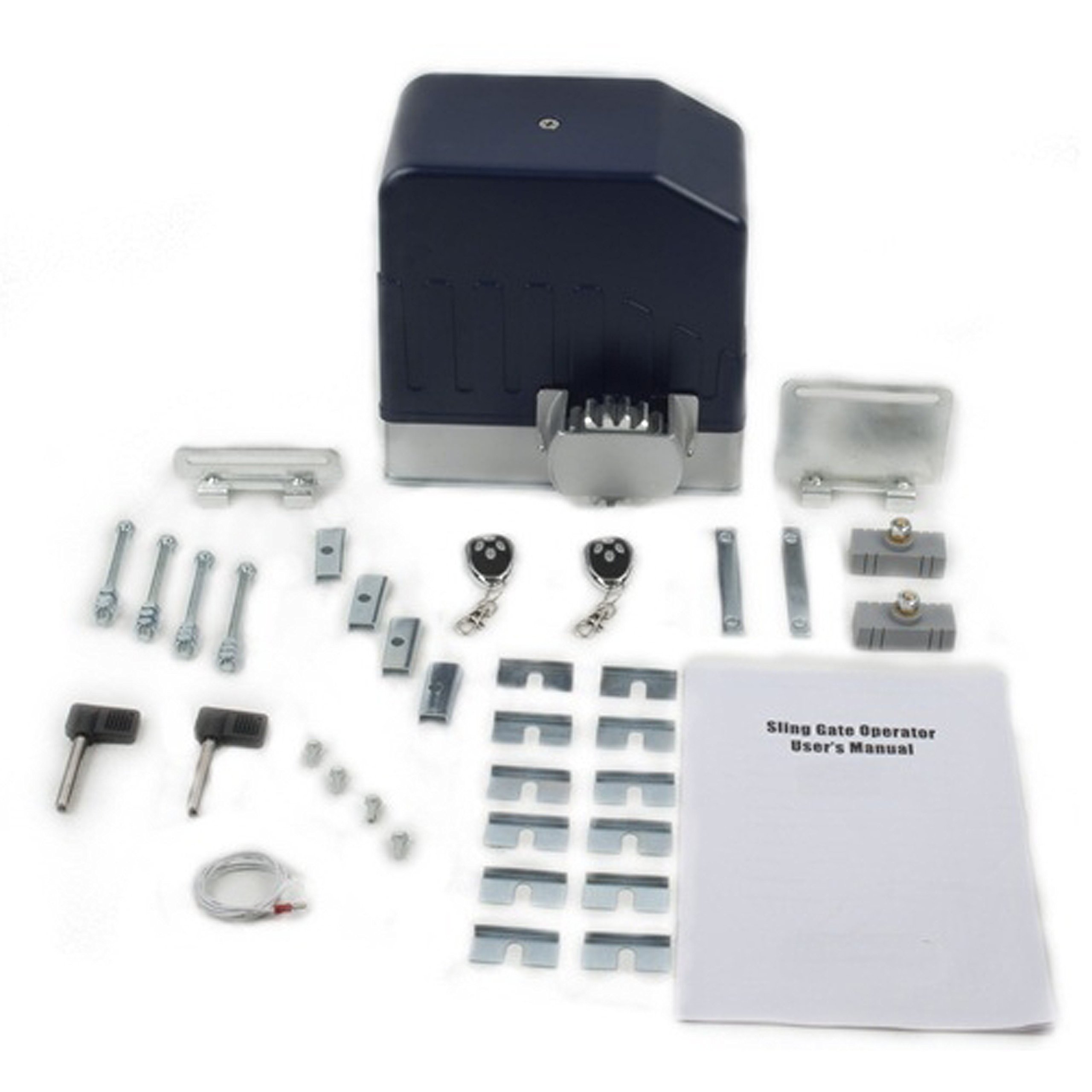 AR1400 Rack Driven Sliding Gate Opener Kit - Heavy Duty Automatic Driveway Gate Motor System for Home Security & Commercial Use - Perfect for Residential, Farm, Warehouse & Industrial Properties