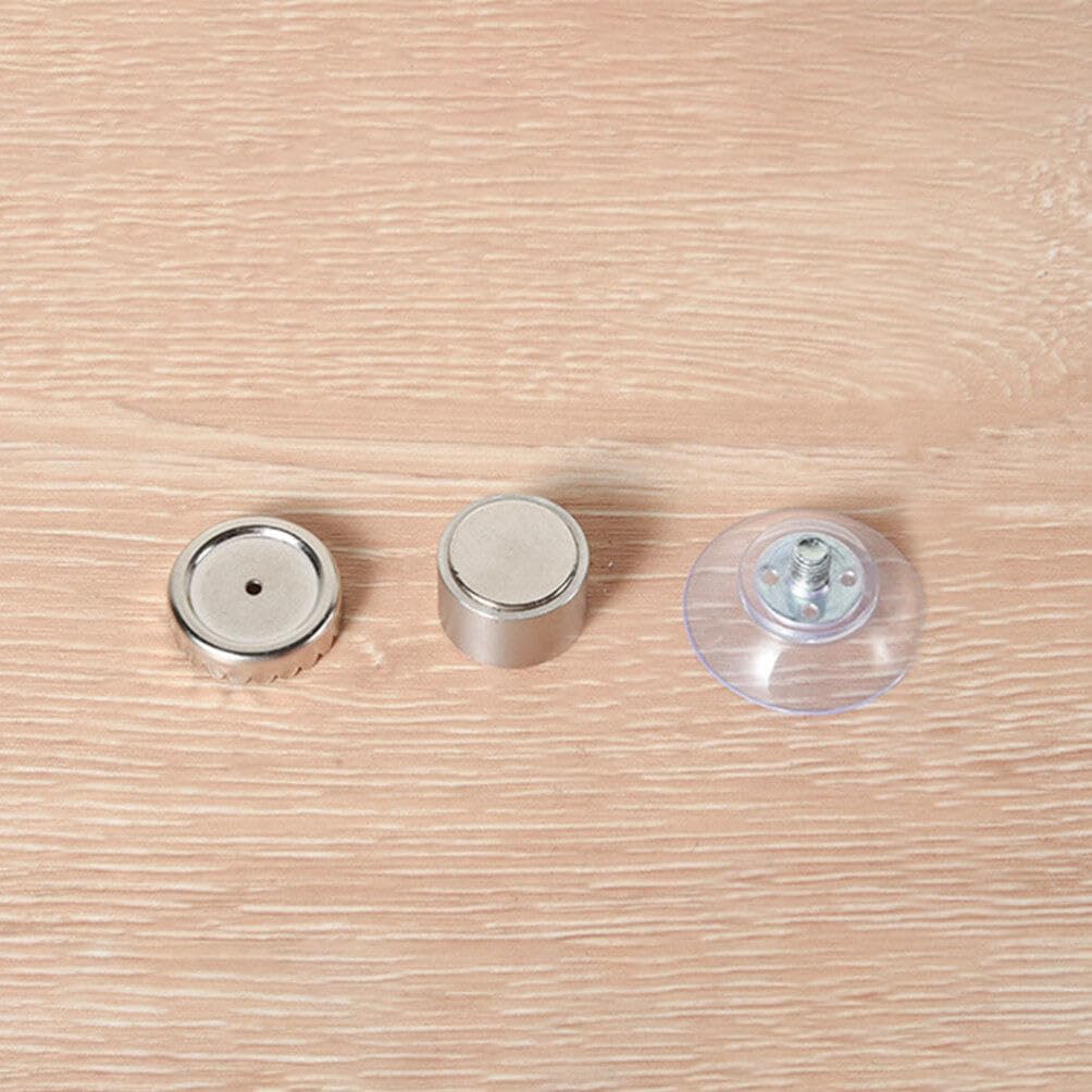2-Pack Magnetic Soap Holder for Shower - Wall Mounted & Suction Cup Soap Saver with Self-Draining Design - Bathroom Organizer for Bar Soap - Perfect for Showers, Sinks, and Kitchen Use