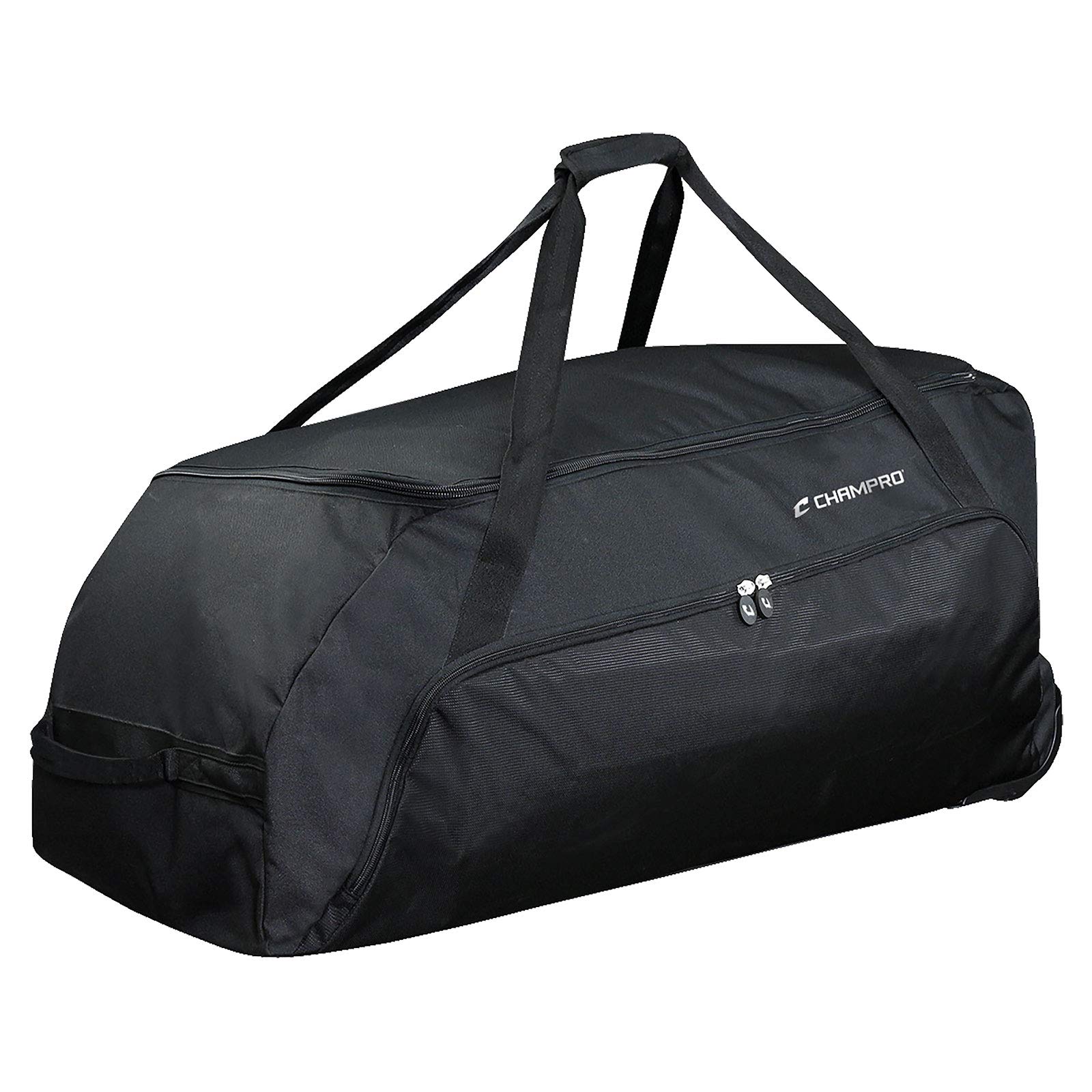 Champro Sports Jumbo All-Purpose Wheeled Duffel Bag - Perfect for Travel, Gym, Sports Equipment & Team Gear Storage