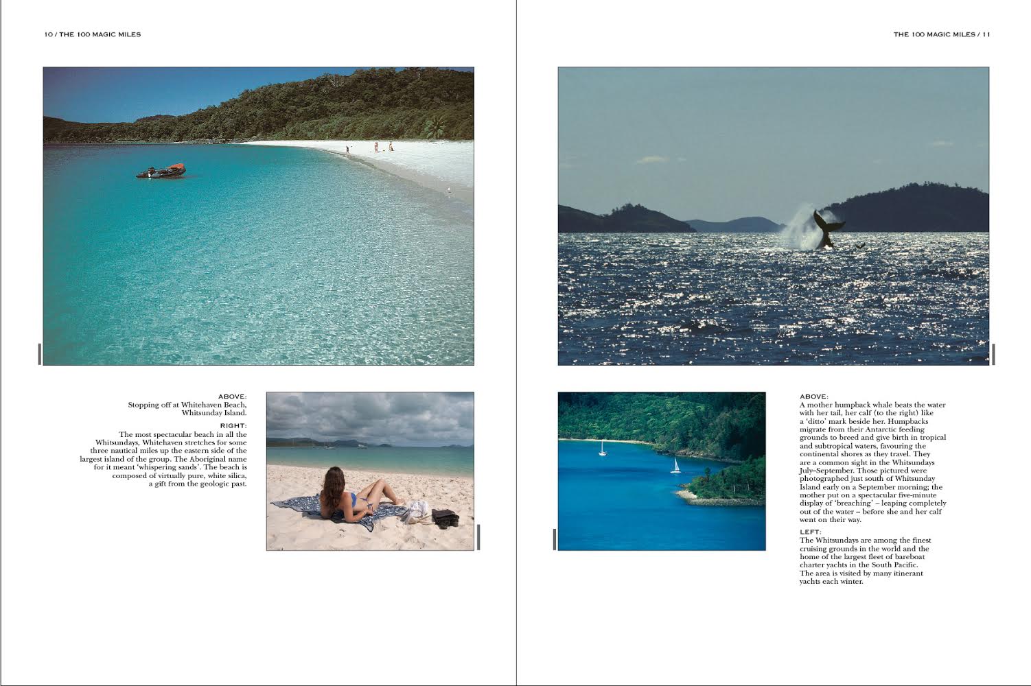 100 Magic Miles of the Great Barrier Reef: The Whitsunday Islands 15th Edition Travel Guide - Perfect for Snorkeling, Sailing & Island Hopping Adventures