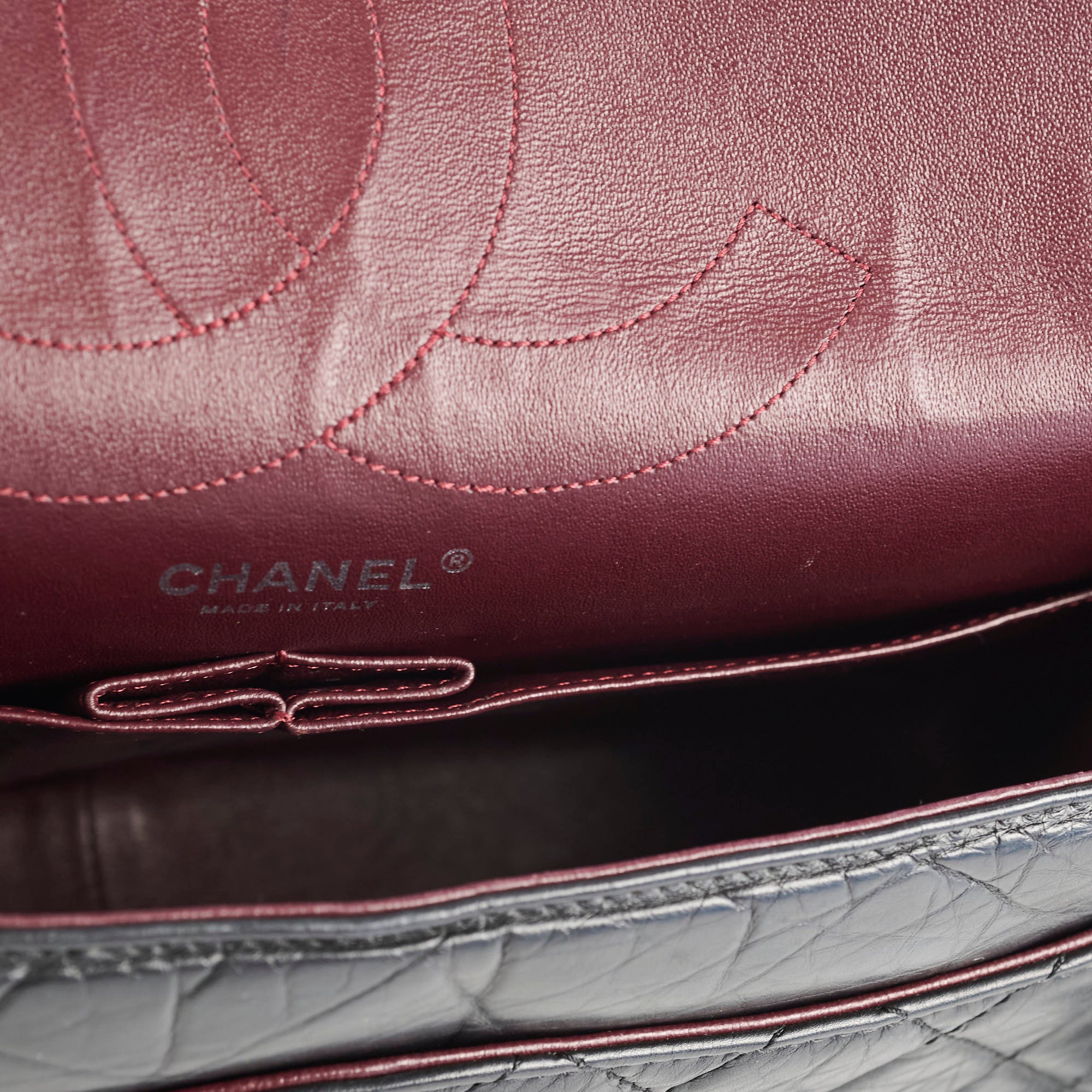 Chanel Reissue 2.55 Large (227 Size) Black Calfskin Bag with Ruthenium Hardware - Luxury Shoulder Bag for Women, Perfect for Work, Evening Events & Special Occasions