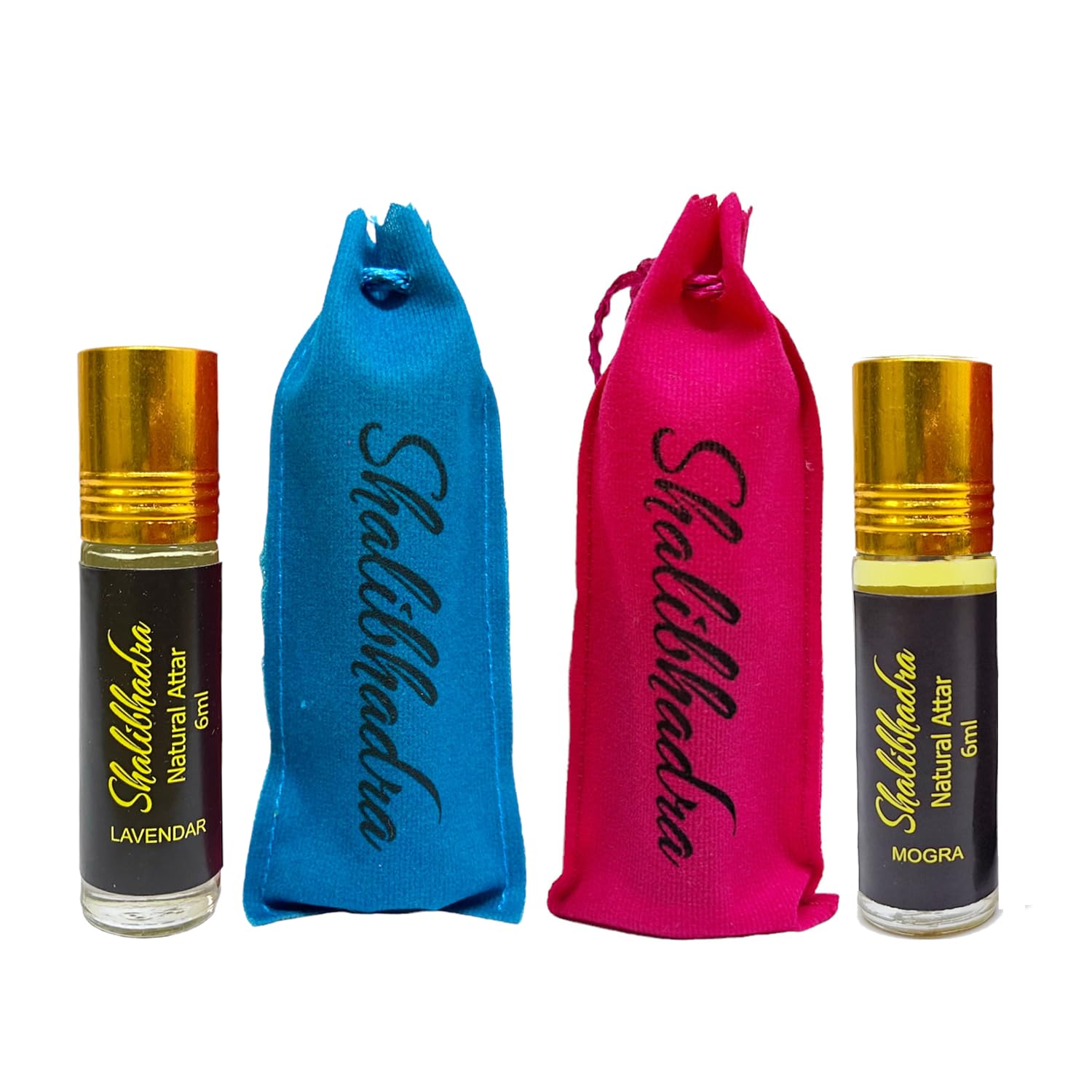 Shalibhadra Original Luxury Unisex 100% Alcohol-Free Long-Lasting Attar Perfume | Floral Scent for Men & Women | Lavender & Mogra Fragrance (6ml) | Perfect for Daily Wear, Special Occasions & Gift Giving