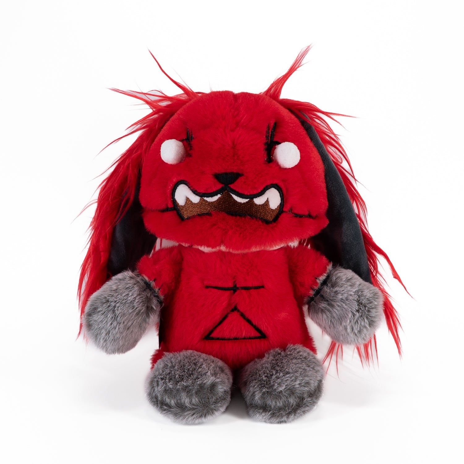 Plushie Dreadfuls Rage Rabbit Stuffed Animal - Soft Emotional Support Toy for Stress Relief & Anger Management | Perfect for Therapy, Gifts & Home Decor