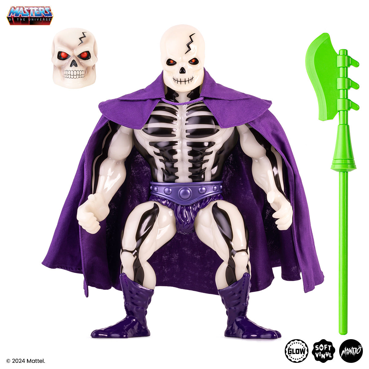 Masters of the Universe Scareglow Soft Vinyl Figure - Classic Variant Collectible Toy for Fans | Perfect for Display, Gifts, and He-Man Collections