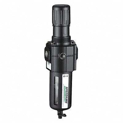 4ZK95 Standard Air Filter Regulator - 150 psi Max Pressure - Ideal for Pneumatic Systems, HVAC, and Industrial Applications