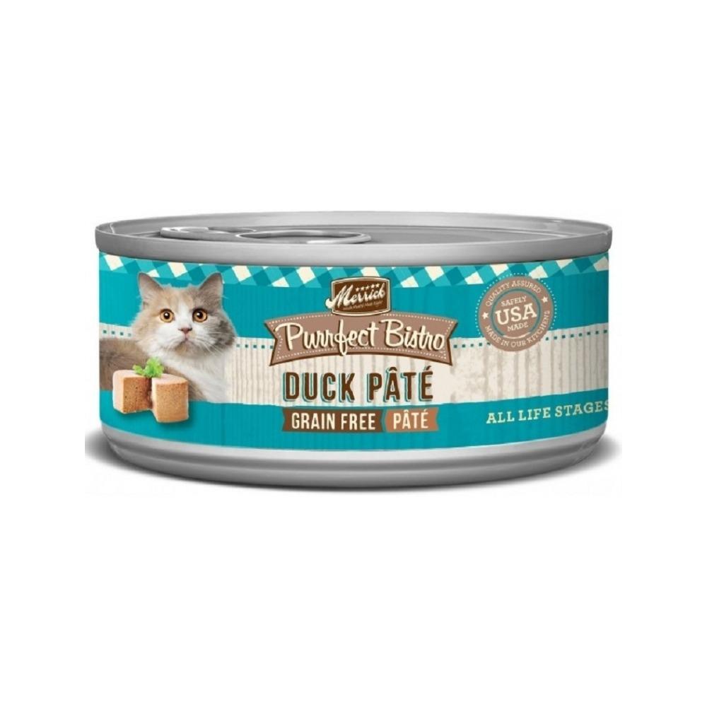 Grain-Free Duck Pate Wet Cat Food for All Life Stages - Perfect for Kittens, Adults & Senior Cats at Mealtime