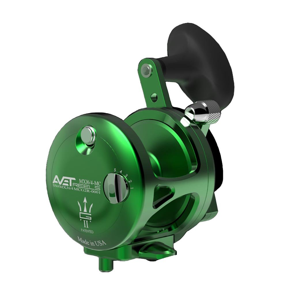 Avet MXJ G2 6/4 MC Two Speed Fishing Reel - Saltwater & Freshwater Spinning Reel for Offshore & Inshore Fishing, Trolling, Casting, Jigging