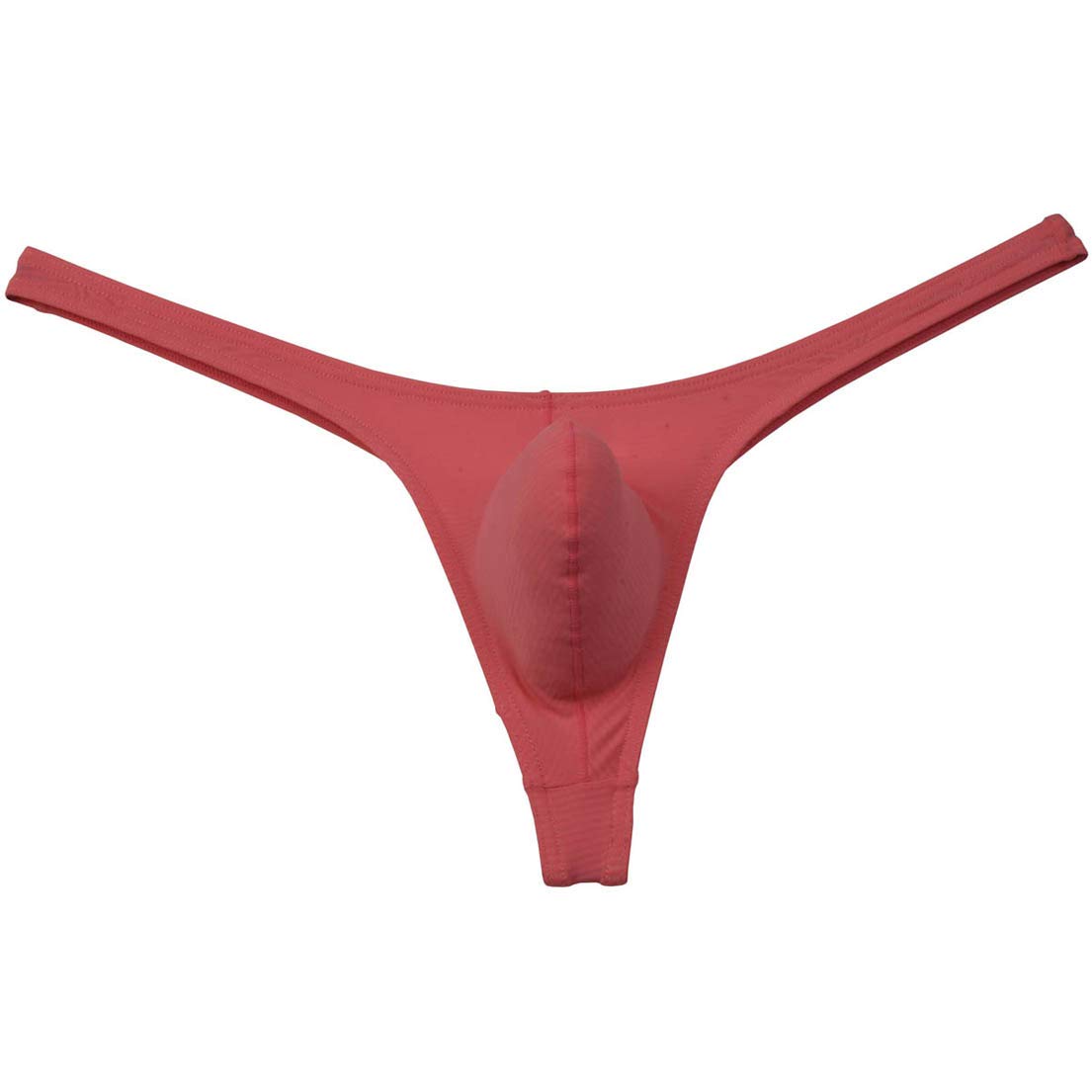 OROCOJUCO Men's Classic Thong Underwear - Microfiber Stretchy T-Back with Bulge Pouch & Striped Design - Comfortable Tanga for Daily Wear, Gym & Intimate Moments