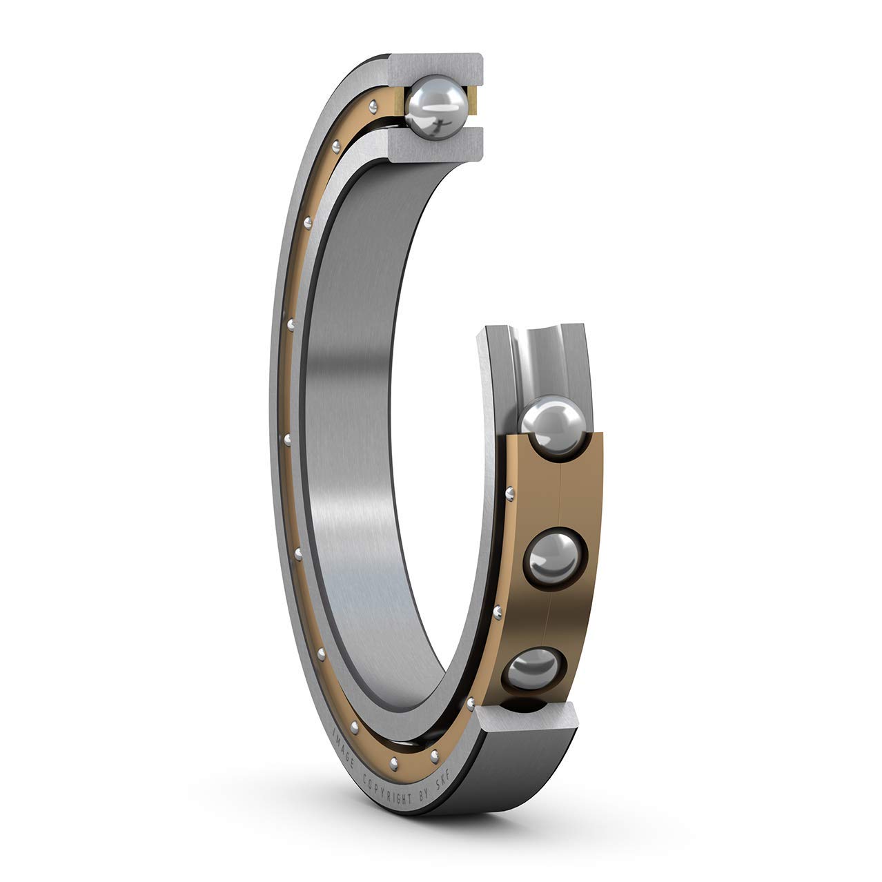 SKF 61922 MA Single Row Deep Groove Ball Bearing - 110mm Bore, 150mm OD, 20mm Width - ABEC 1 Precision with Brass Cage - Open Normal Clearance - Ideal for Industrial Machinery, Electric Motors & Power Transmission Systems