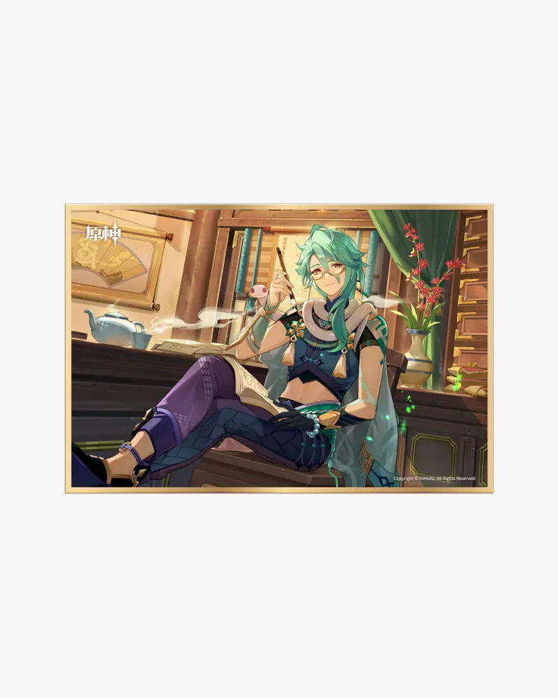Genshin Impact© Themed Shikishi Art Board Vol. 2 - Anime Collectible Display for Fans | Perfect for Wall Decor, Gift Giving & Anime Merchandise Collection