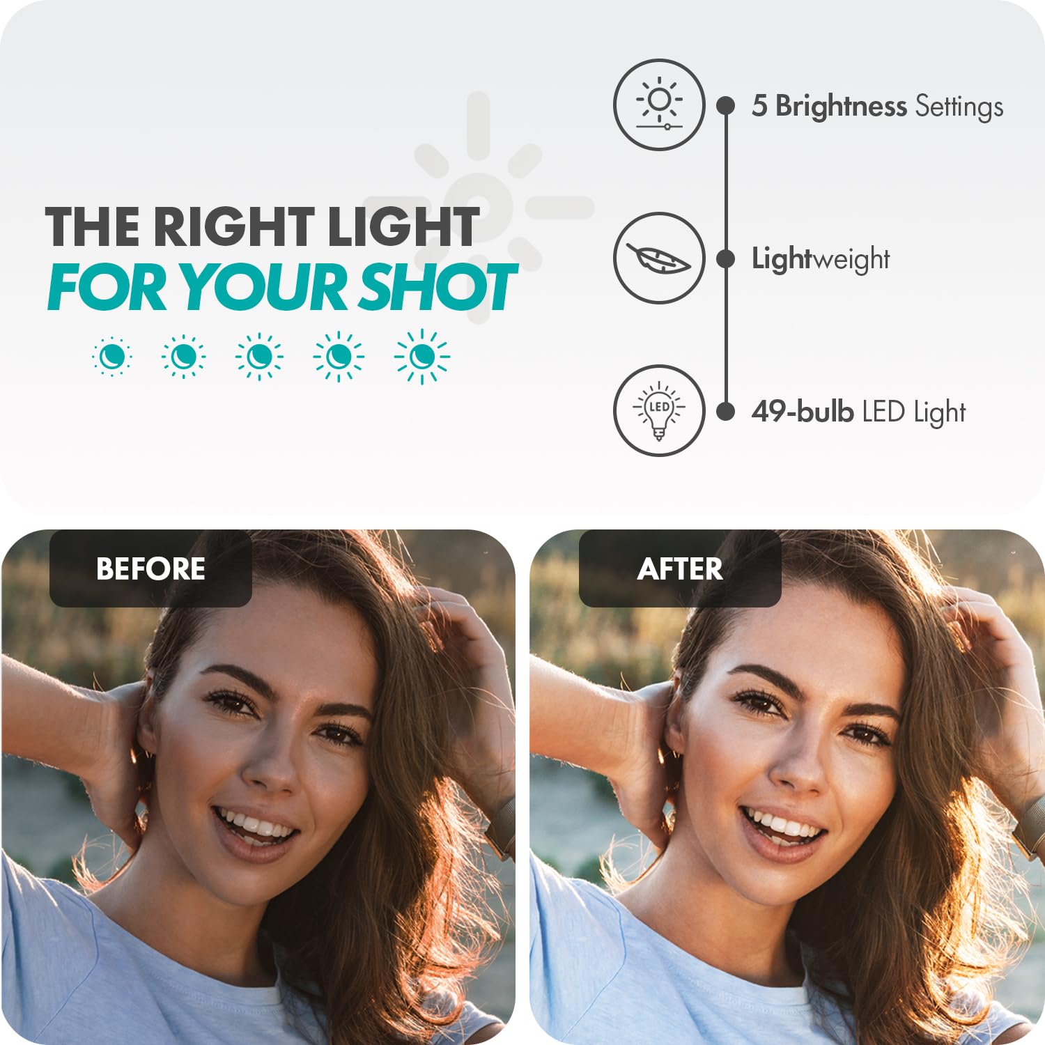 Movo iVlog1-IP Vlogging Kit for iPhone 15/16 Pro Max & Newer Models - USB-C Compatible YouTube Starter Kit with Shotgun Mic, Mini Tripod, LED Light, Wide Angle Lens & Adapter - Perfect for Travel Vlogging, Live Streaming & Content Creation