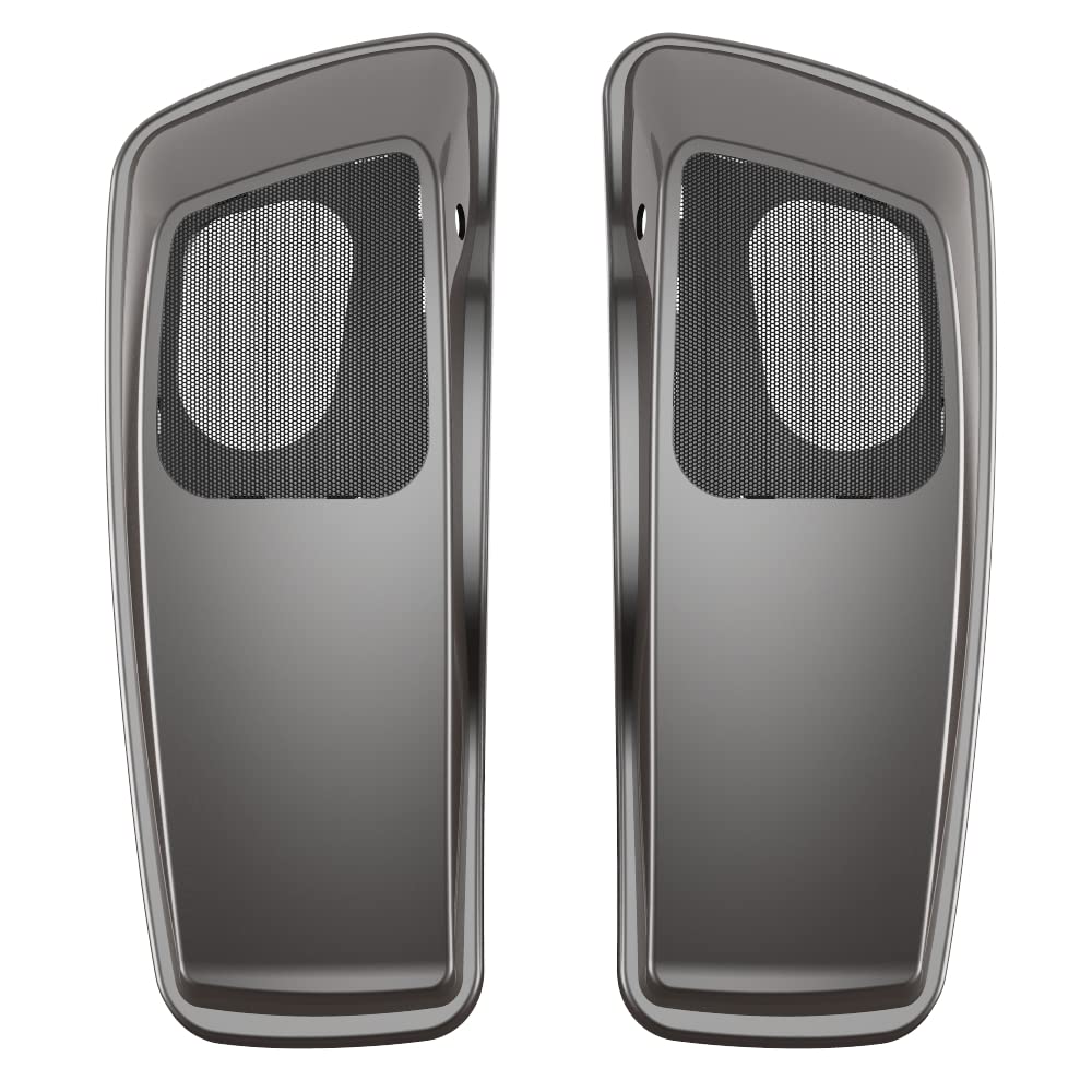 Premium 6X9 Saddlebag Speaker Lids for 2014-2023 Harley Davidson Touring Models - Color Matched Replacement Covers - Perfect for Upgrading Audio & Customizing Your Ride