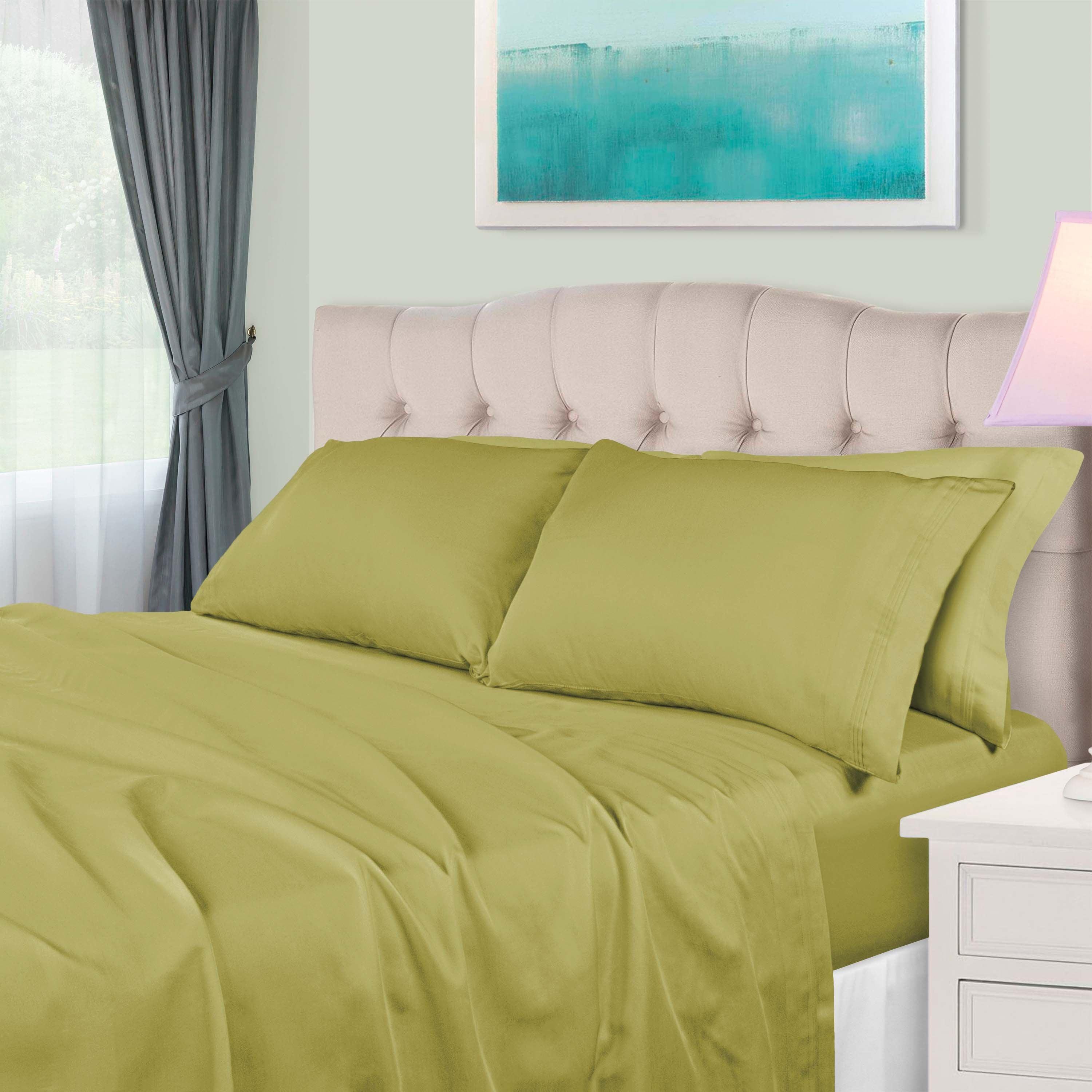 Luxury 650 Thread Count Egyptian Cotton Sheet Set - Eco-Friendly, Breathable & Hypoallergenic Bed Sheets for Ultimate Comfort - Perfect for Master Bedroom, Guest Room & Hotel Use