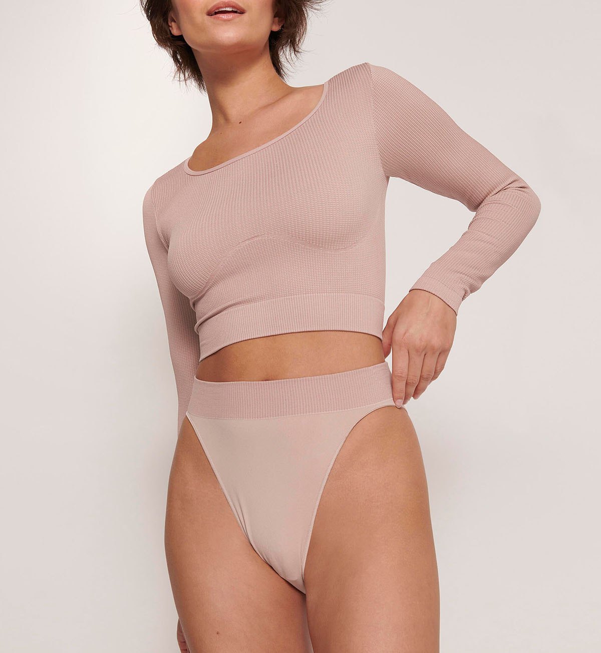 SLOGGI EVER INFUSED ALOE Long Sleeve Crop Top for Women - Soft Breathable Comfort Shirt for Yoga, Gym & Casual Wear