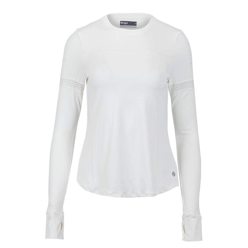 Pacer Women's Long Sleeve Tennis Shirt - Moisture Wicking Performance Top for Tennis, Pickleball & Active Wear | Gym & Outdoor Sports Apparel