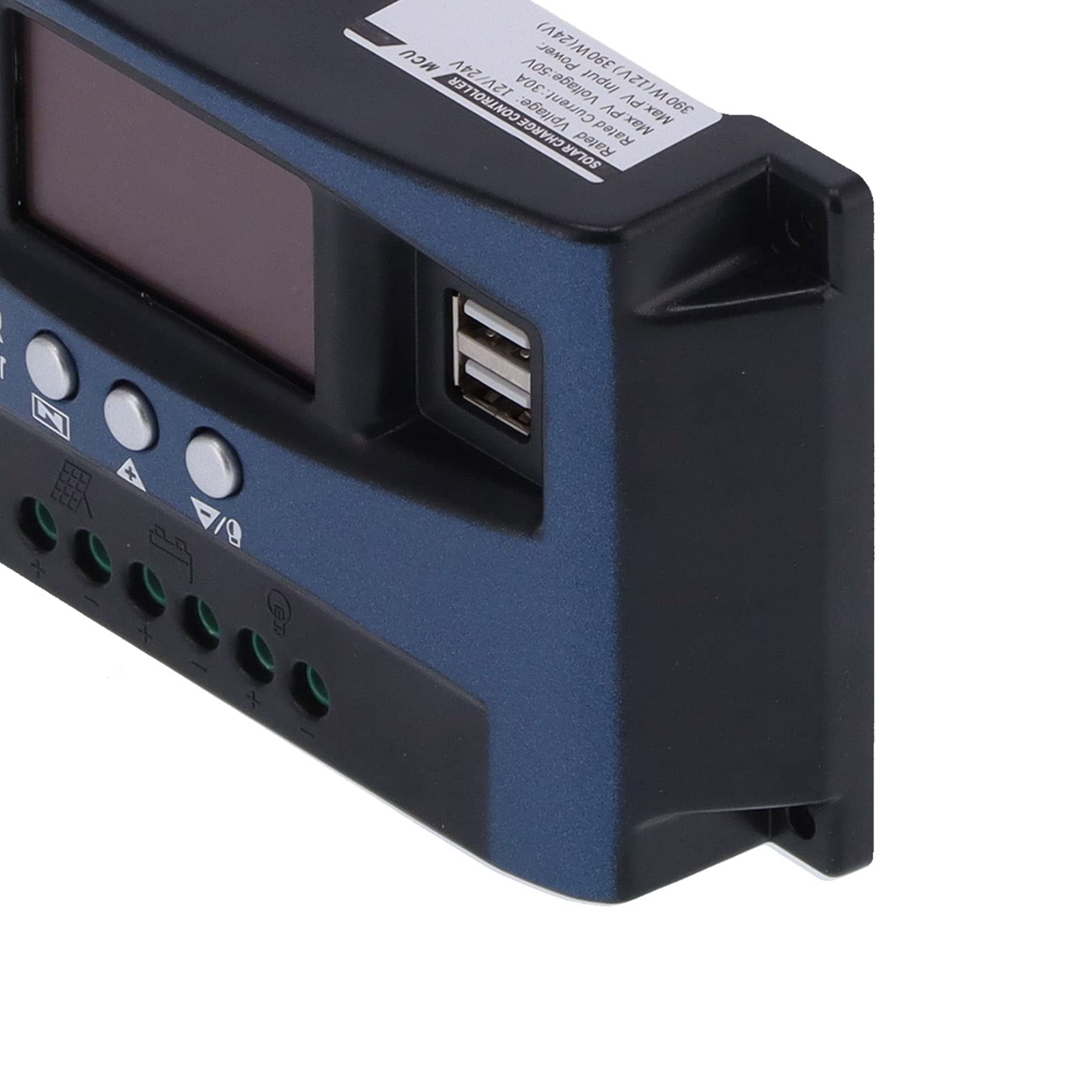 MPPT Solar Charge Controller - Adjustable, Low Heat, Multiple Protection for Industrial, Business & Home Use | Perfect for Off-Grid Solar Systems, RVs & Backup Power
