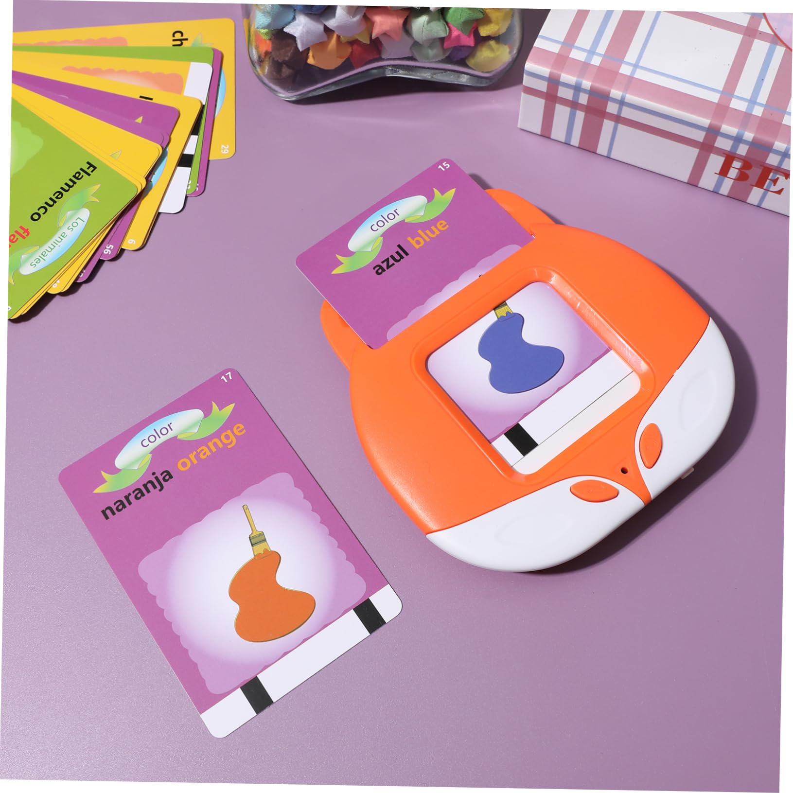 Phenofice Kids Educational Learning Machine - Interactive Speech Toy with Flash Cards for Children | Perfect for Home Learning & Classroom Activities