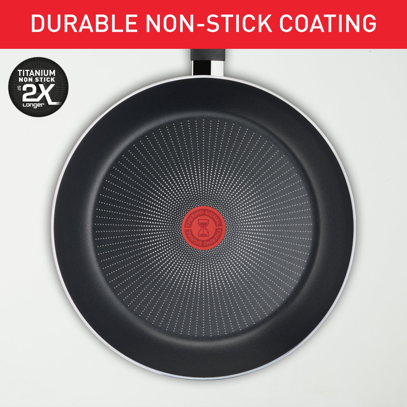 Tefal React Induction Non-Stick Fry Pan 30cm - Professional Cookware for Induction Stoves, Perfect for Searing, Frying & Sauteing at Home or Restaurant