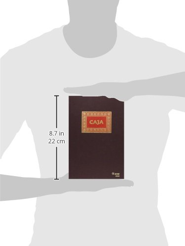 9909 Accounting Book - Natural Folio Box for Financial Records | Perfect for Small Business Bookkeeping & Office Organization