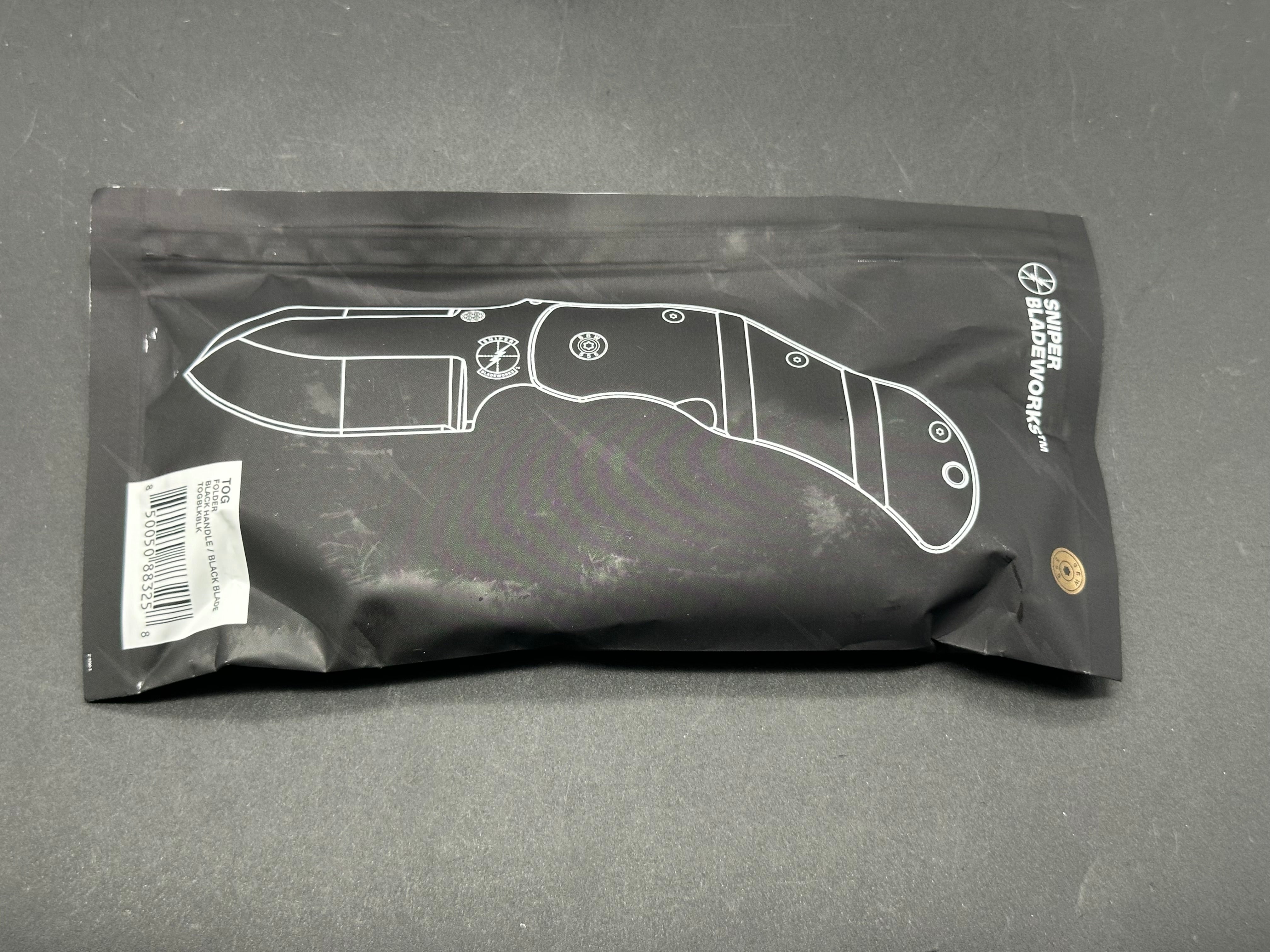 Sniper Bladeworks TOG Tactical Knife - High-Performance Outdoor Survival Knife for Hunting, Camping, and Bushcraft | Durable Stainless Steel Blade with Ergonomic Grip