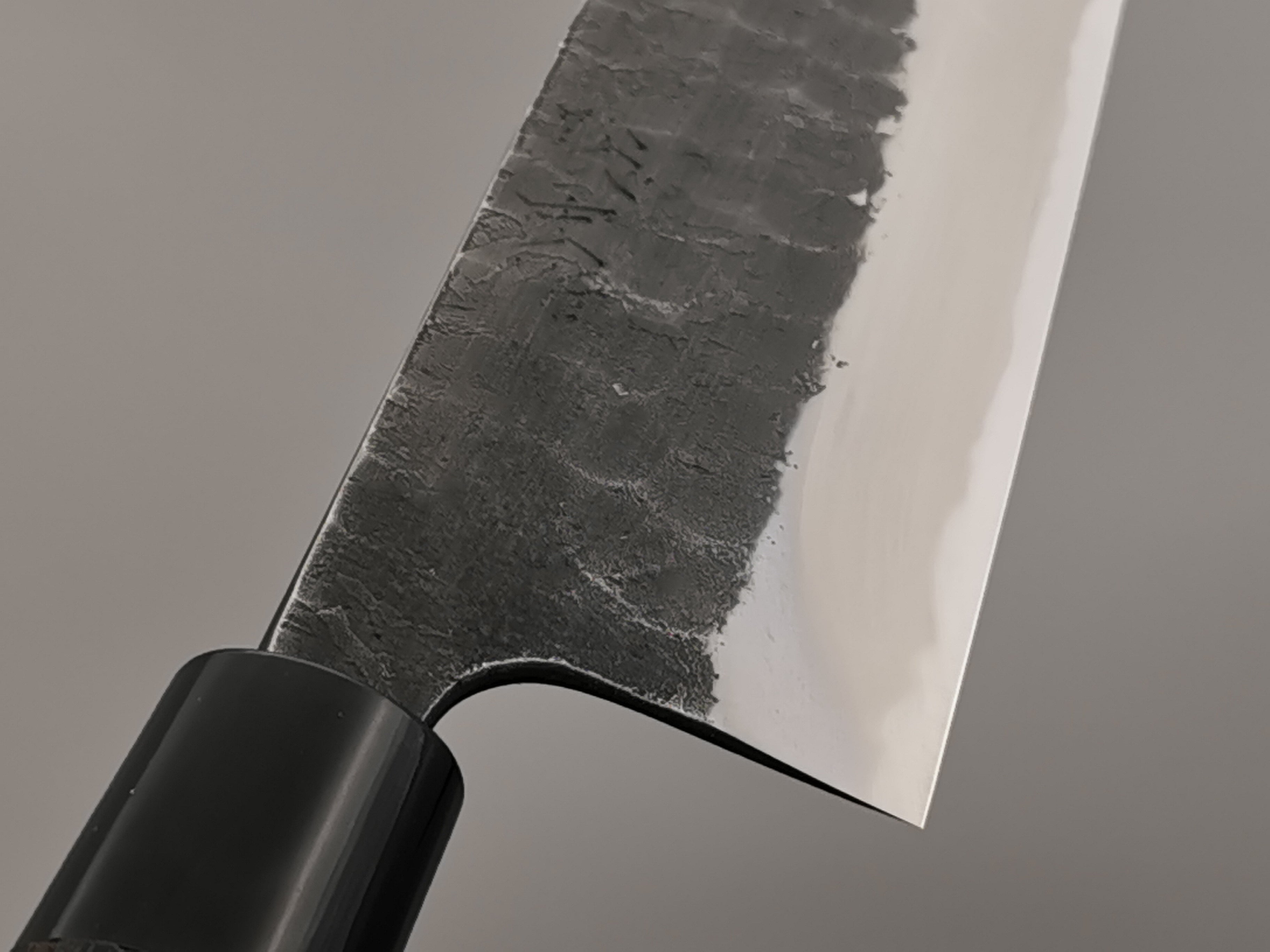 Premium Toshihiro Wakui V2 Tsuchime Nakiri Knife - Handcrafted Japanese Damascus Steel Kitchen Knife for Slicing, Dicing & Chopping Vegetables - Perfect for Home Chefs & Professional Cooks